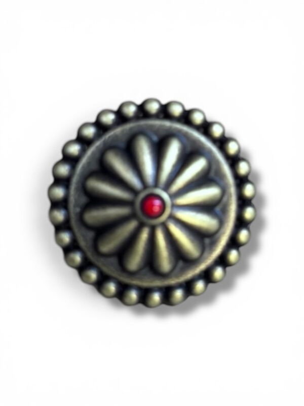 Juniper Concho Antique Brass Plate - 3 sizes available