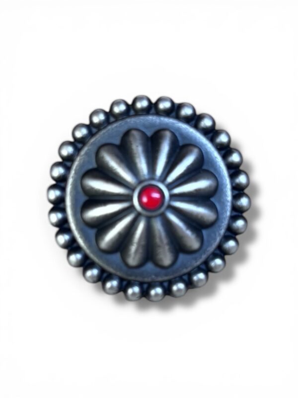 Juniper Concho - Antique Nickel Plate - 3 sizes available