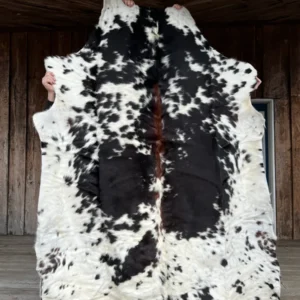 Cowhides Natural Hair on Big Hide, C One to Two