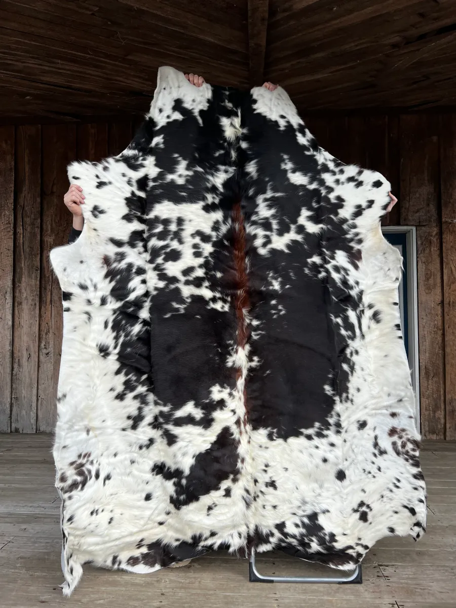 Cowhides Natural Hair on Big Hide, C One to Two
