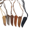 20260630_122405 Leather Neck Sheath, cowhide knife sheath, 2 colors B-54