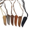 20260630_122406 Leather Neck Sheath, cowhide knife sheath, 2 colors B-54