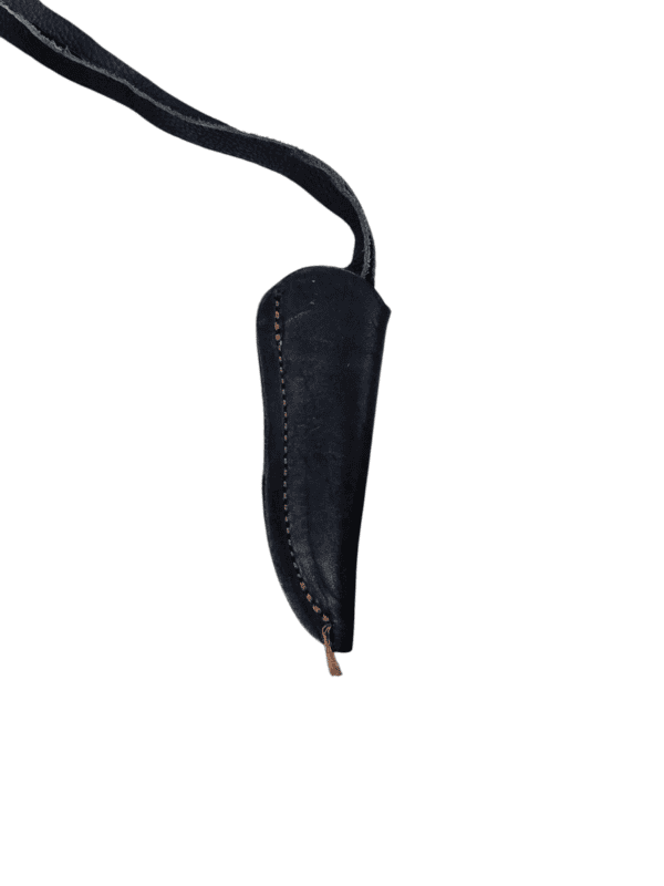 20260630_122413 Leather Neck Sheath, cowhide knife sheath, 2 colors B-54