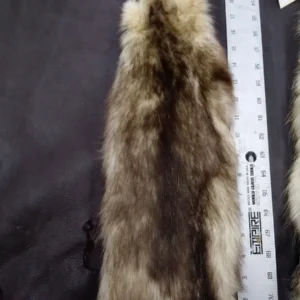 Nicely Tanned Tubed Hide Opossum Four, Pelts Collection