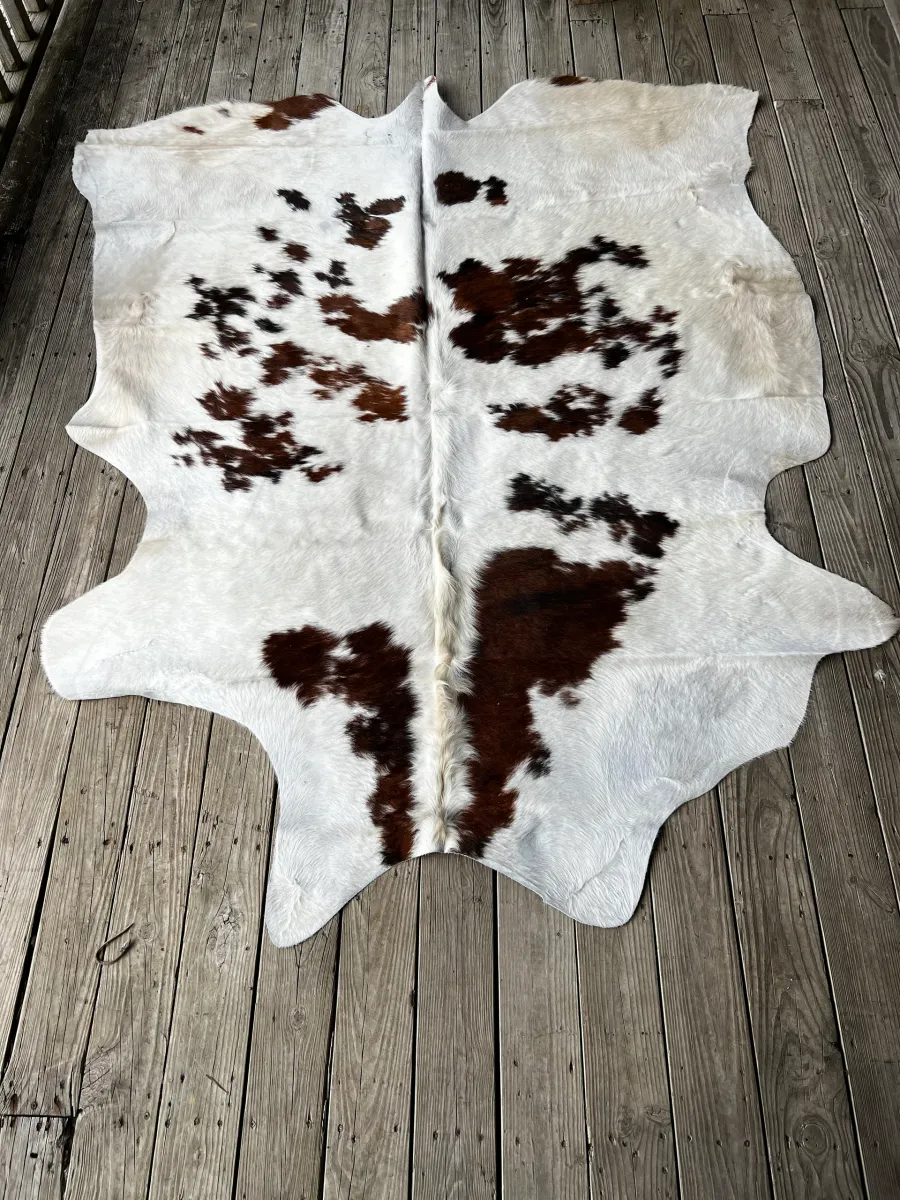 Cowhides Genuine Hair on Big Hide, C Two to Eight