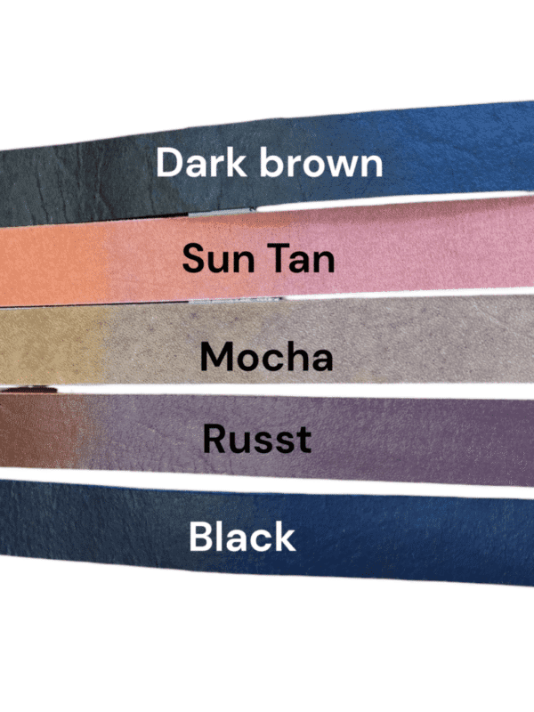 AHMR8782 Full Grain Leather Strip/Straps 9/64~1/4~3/8~1/2~5/8~3/4~1" wide 6 ft long A-101