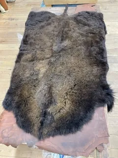 Beautiful and Thick Coat Made of Buffalo Hair
