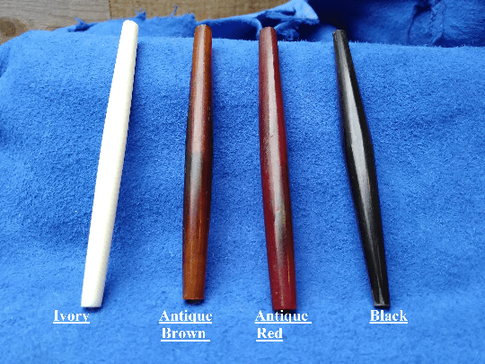 Horn Hair Pipe Beads Made of Buffalo Bone, Available in Four Colors