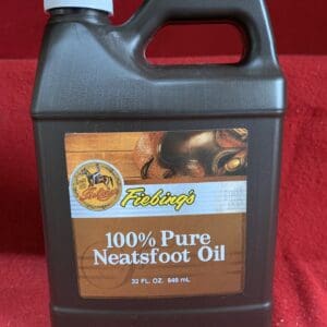 A container of pure Neatsfoot oil
