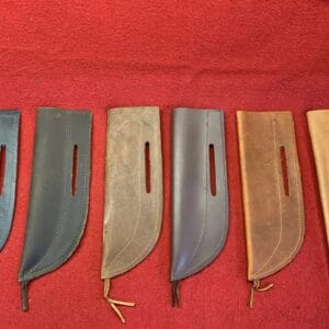 Leather Knife Sheath, 11 inch belt knife sheath