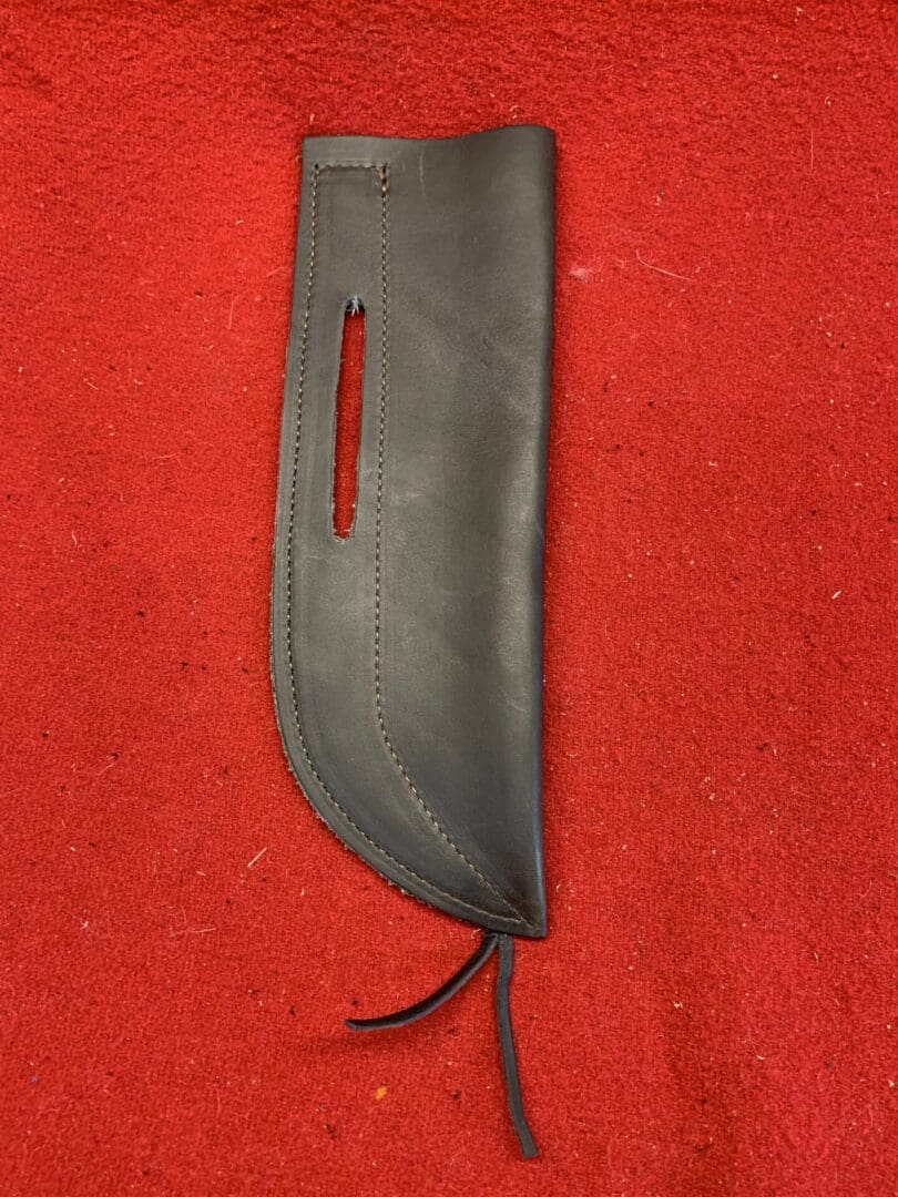 Leather Knife Sheath, oil tan sheath, 5 in neck knife sheath D7-5 -  Kentucky Leather and Hides