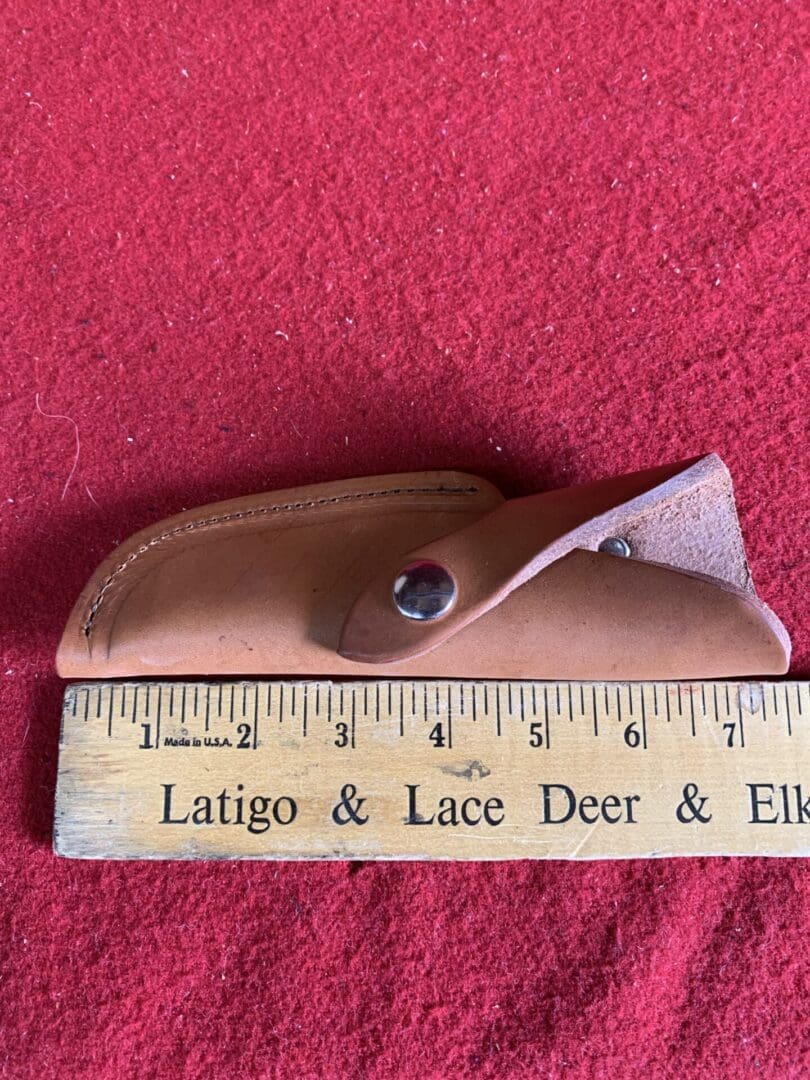 Leather Sheath 4-1/2 inch long