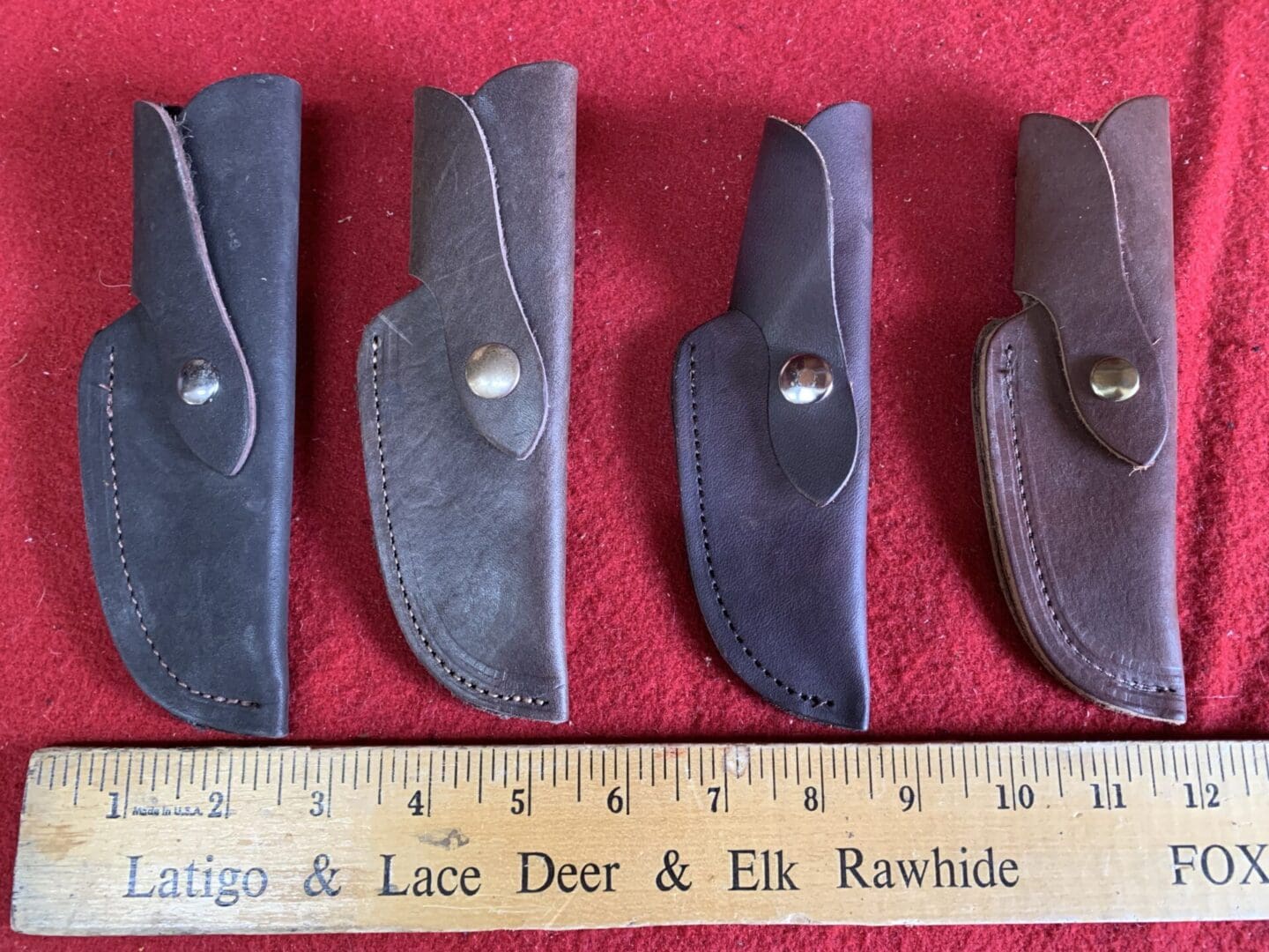 Knife Sheaths 8 inch gator leather knife sheath