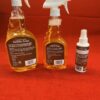 Three bottles of liquid glycerine saddle soap.