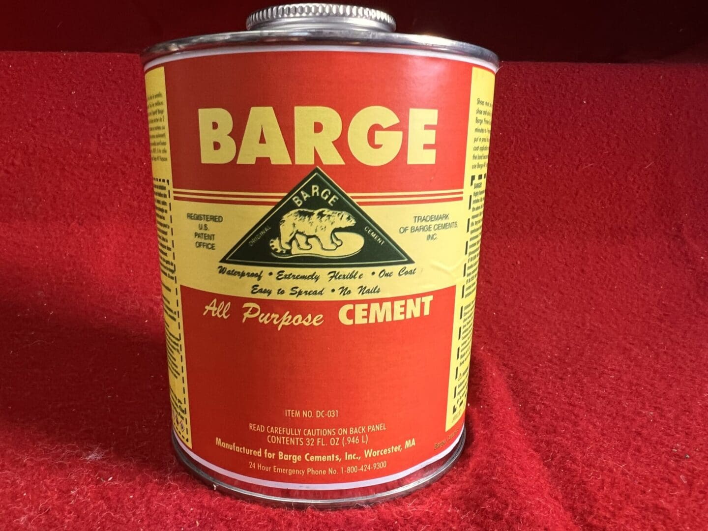 Barge All Purpose Cement in 1 Quart pack