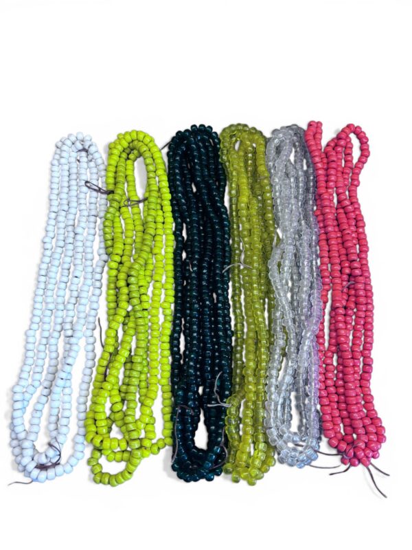 Glass Crow Beads 9mm-6 colors to choose from-C29-40