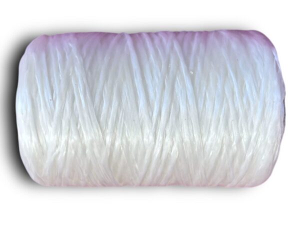 Roll of white plastic twine.