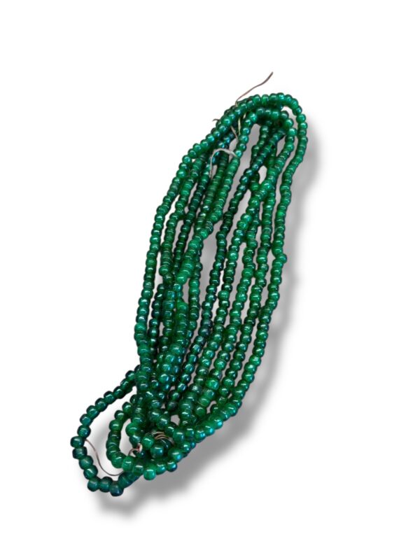 GLASS CROW BEADS 9 mm You pick you're color/100 beads per strand