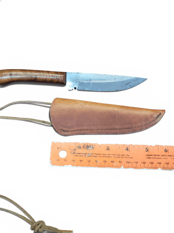 il_fullxfull.2879844439_dfb4 B-70 Knife Sheath, vegetable tan sheath, 6in neck knife sheath