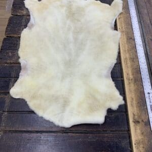 Luxurious Soft and White Sheepskin Rug, Shelf 7T 13