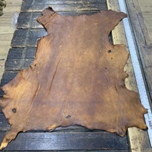 Oil Tanned Deerskin is also available