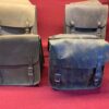 Handmade Leather Saddle Bags Chrome Tanned available Handmade Leather Saddle Bags Chrome Tanned available