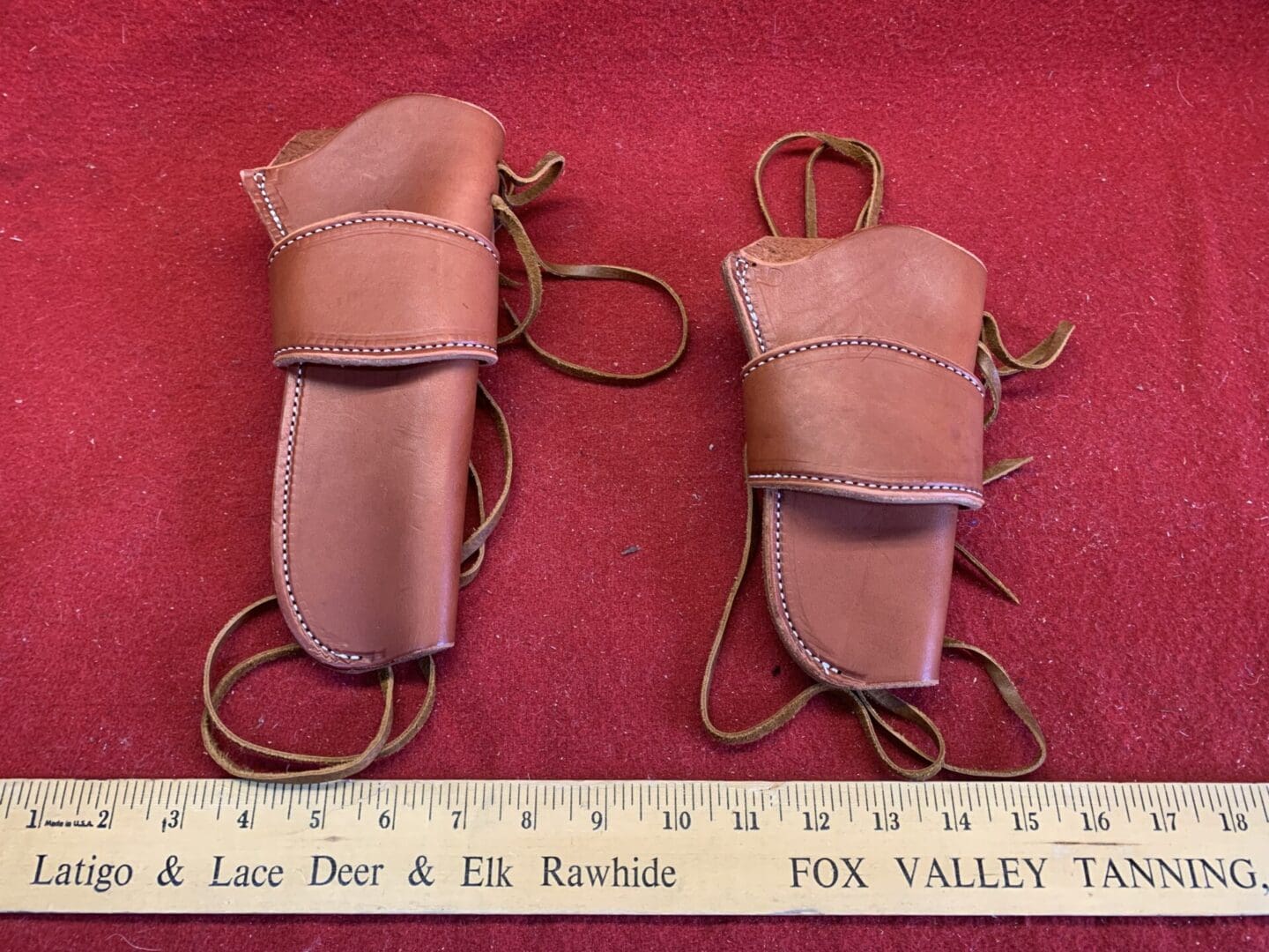 Vegetable Tan Leather Gun Holsters for sale