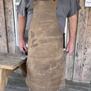 Hand Made Leather Apron for Blacksmiths, Leather Workers, Steel Worker and More