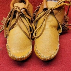 A pair of moccasins