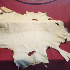 20231221_143955 Rawhide on a red cloth background.