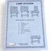 Camp Kitchen pattern, make your own, E-13
