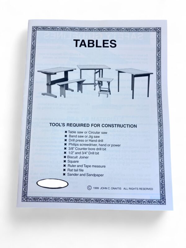 PHSF2448 Folding Table Pattern, make your own , E-13