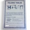 WCSY8468 Folding Table Pattern, make your own , E-13