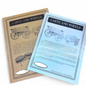 Cart and wheels pattern