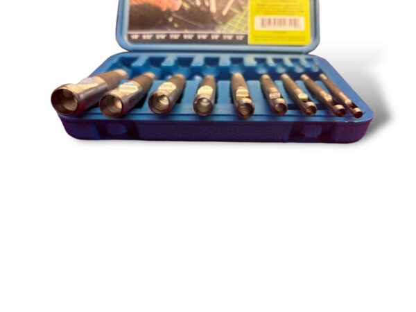 Set of leather hole punch tools.