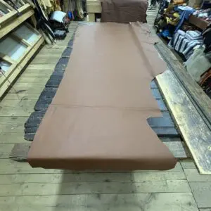 Upholstery Leather Side Brown Color Z2-42