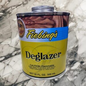 THCO2893 Fiebing's Deglazer, 32 fl oz, flammable.