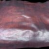 GZZQ6766 Dark red textured leather sheet background.