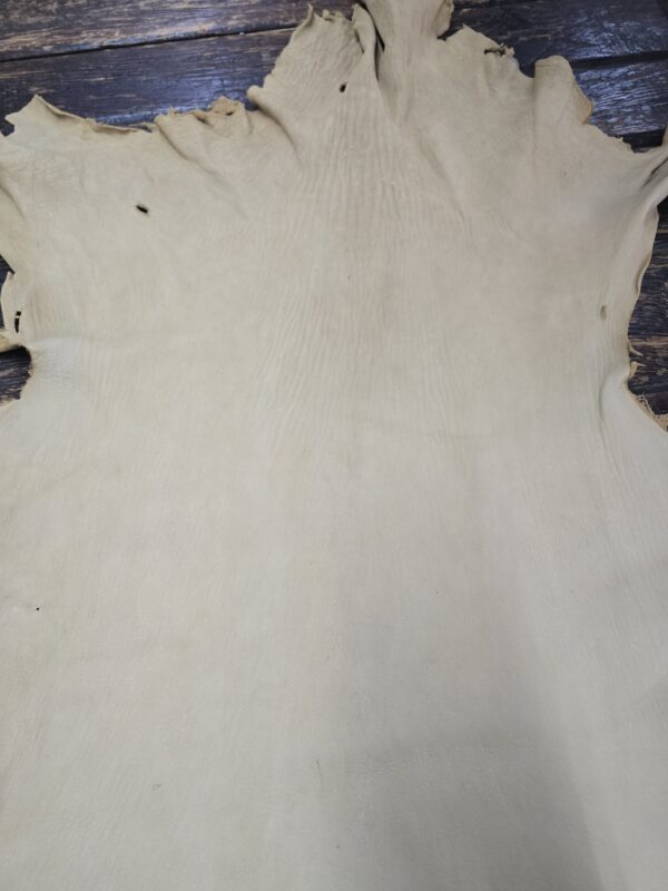 Deerskin Buckskins Hide (SMOKE Color) full grain! C-13 Pic 1