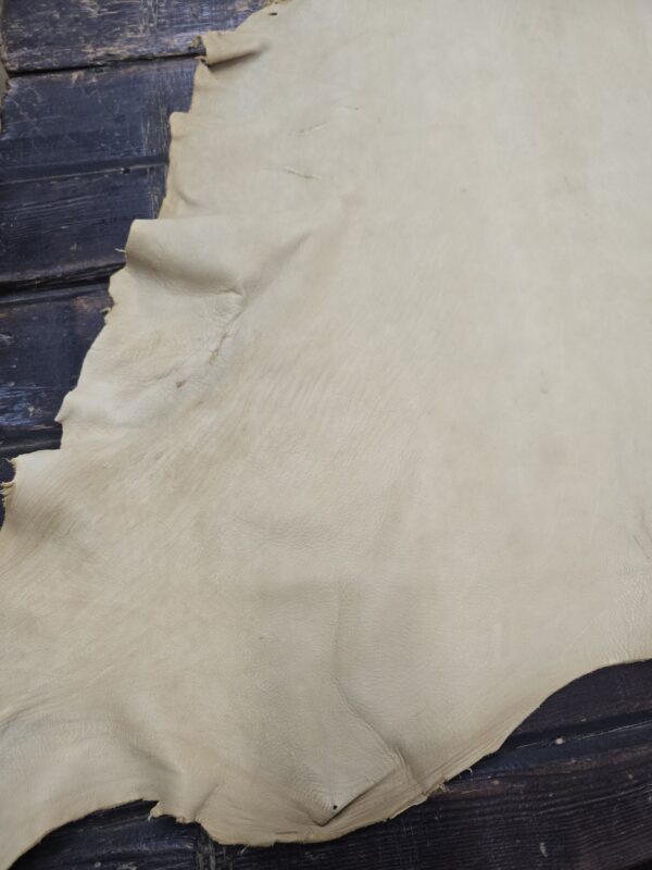 Deerskin Buckskins Hide (SMOKE Color) full grain! C-13 Pic 1