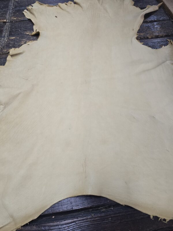 Deerskin Buckskins Hide (SMOKE Color) full grain! C-13 Pic 1