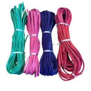 Bright Colors chrome tan laces