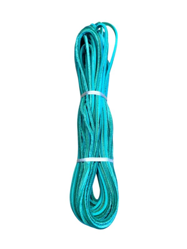 PQWA8452 Bright colors 1/8"x 6' Chrome Tan Lace