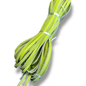 Bright Yellow Chrome Tan Lace