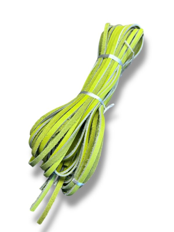 QOMH7672 Bright Yellow Chrome Tan Lace