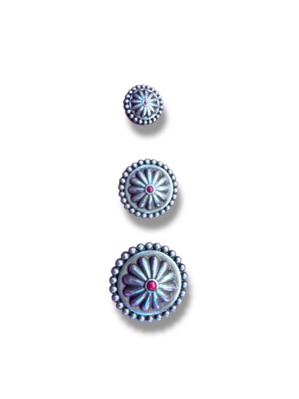 Juniper Concho - Nickle Finish - 3 sizes available