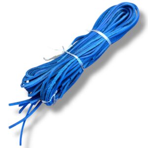 Blue chrome tan lace