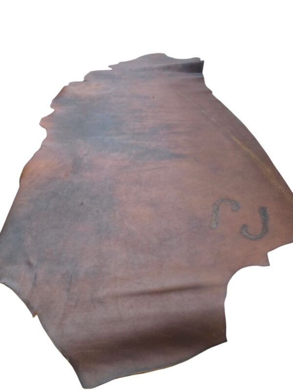 Oil Tan Cowhide Dk. Mahogany 4/5 oz. 02-61
