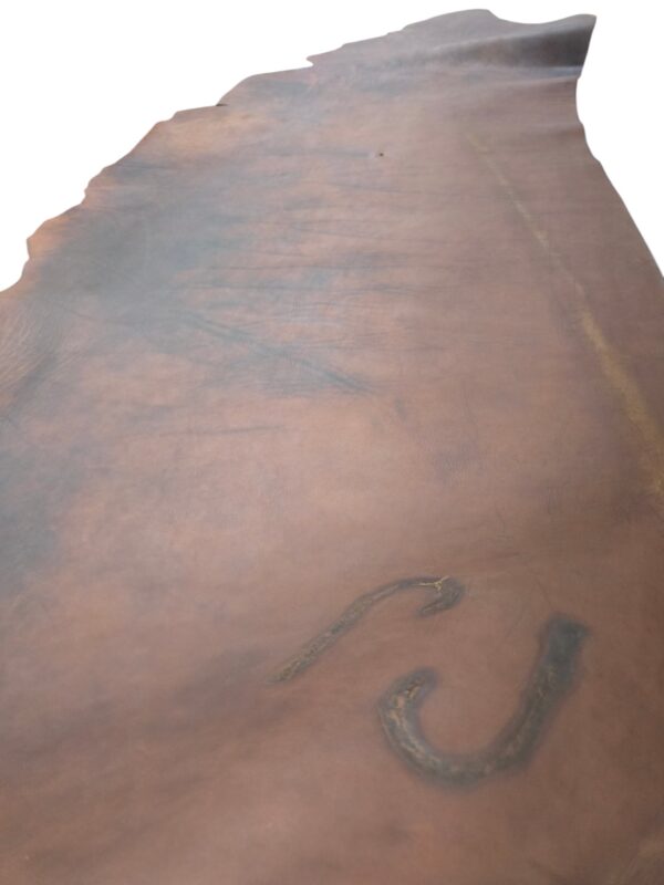 Oil Tan Cowhide Dk. Mahogany 4/5 oz. 02-61