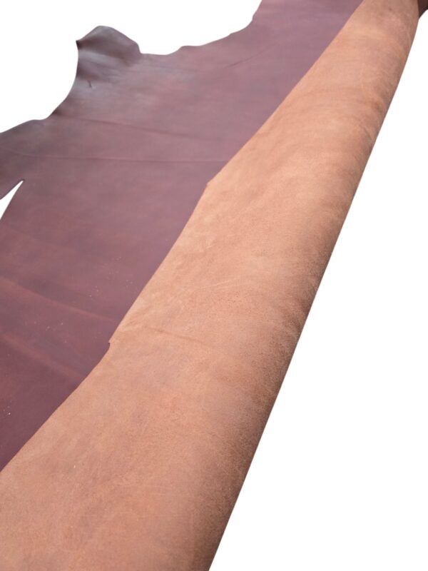 Burgandy Oil Tan Cowhide 4/5 oz. 02-70